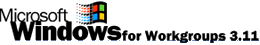 Windows 3.11 logo link